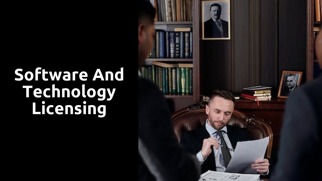 Software and technology licensing