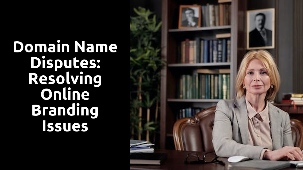 Domain Name Disputes: Resolving Online Branding Issues