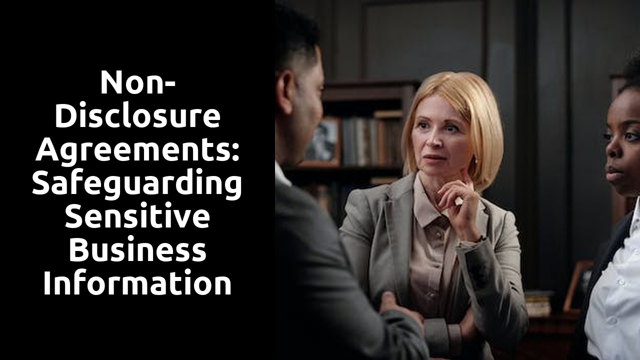 Non-Disclosure Agreements: Safeguarding Sensitive Business Information