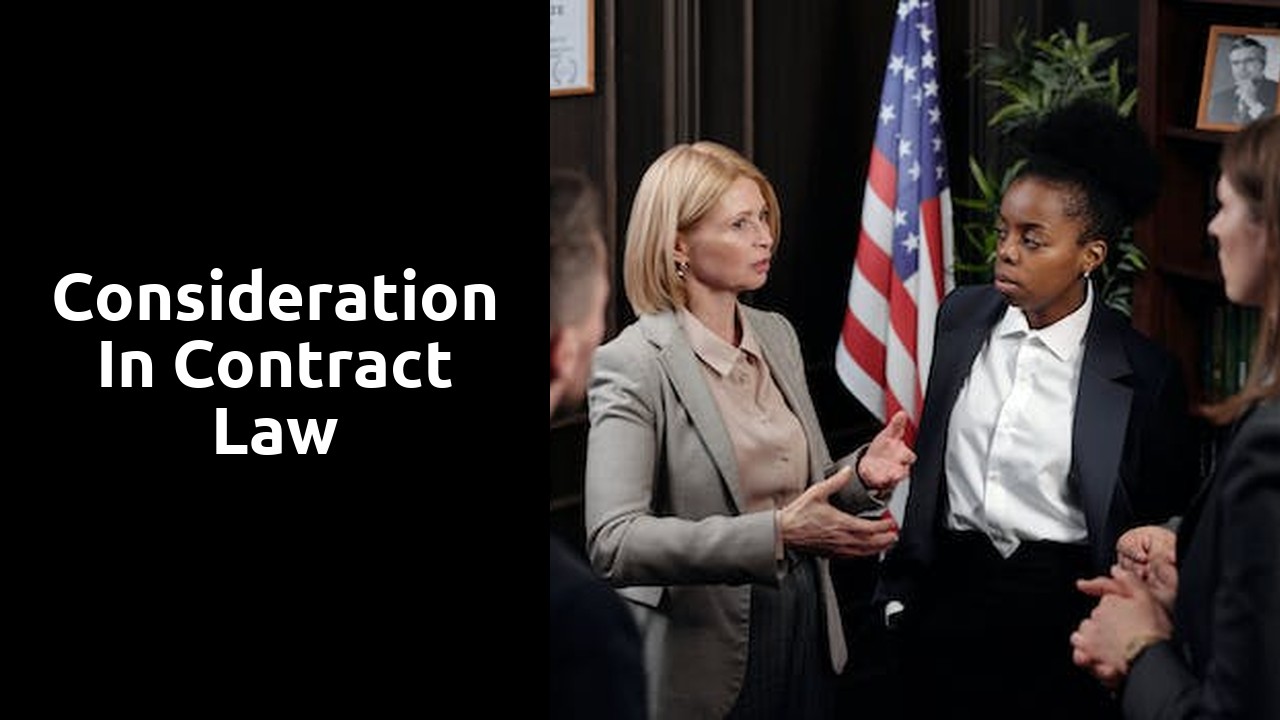 Consideration in Contract Law