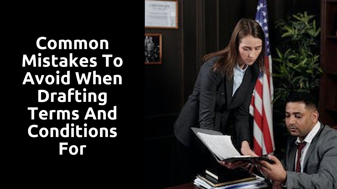 Common Mistakes to Avoid when Drafting Terms and Conditions for Commercial Contracts
