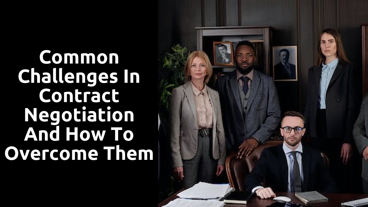 Common Challenges in Contract Negotiation and How to Overcome Them