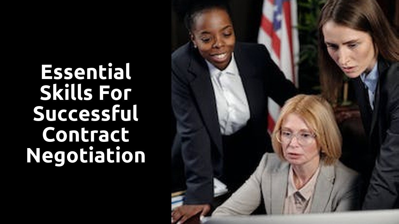 Essential Skills for Successful Contract Negotiation