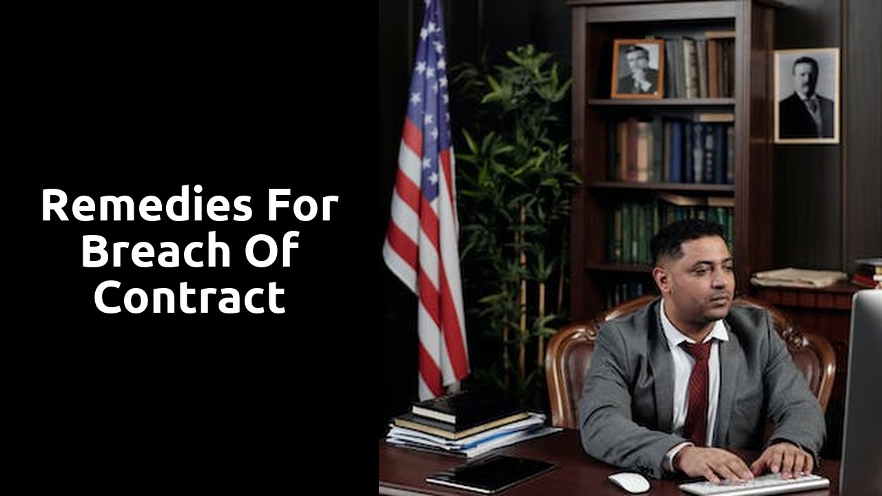 Remedies for Breach of Contract