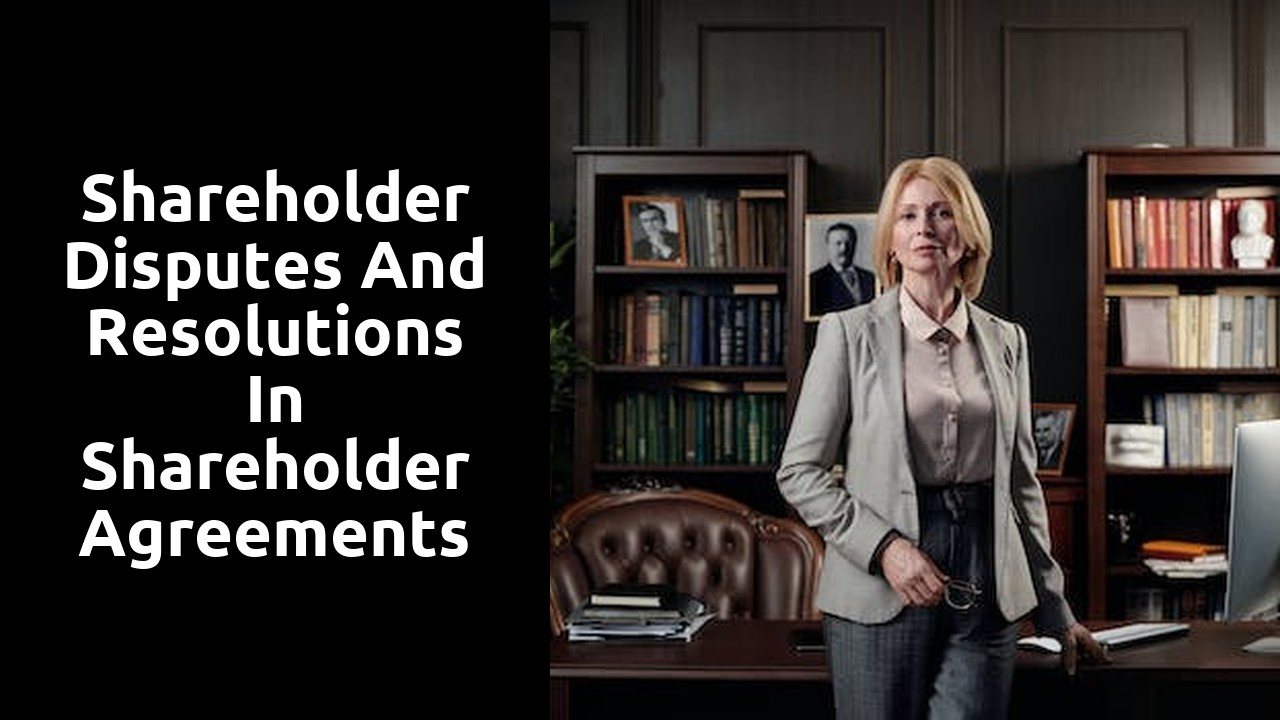 Shareholder Disputes and Resolutions in Shareholder Agreements
