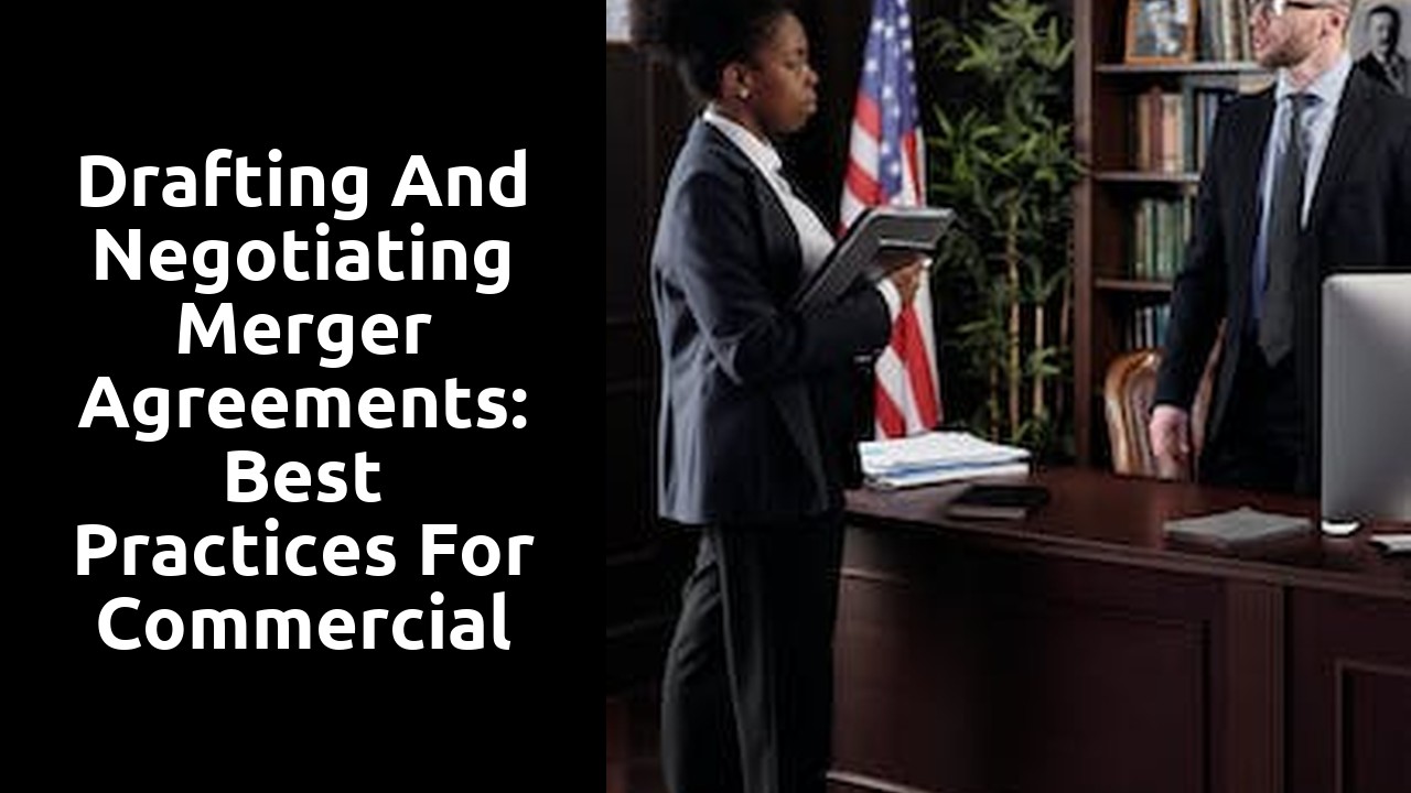 Drafting and Negotiating Merger Agreements: Best Practices for Commercial Solicitors