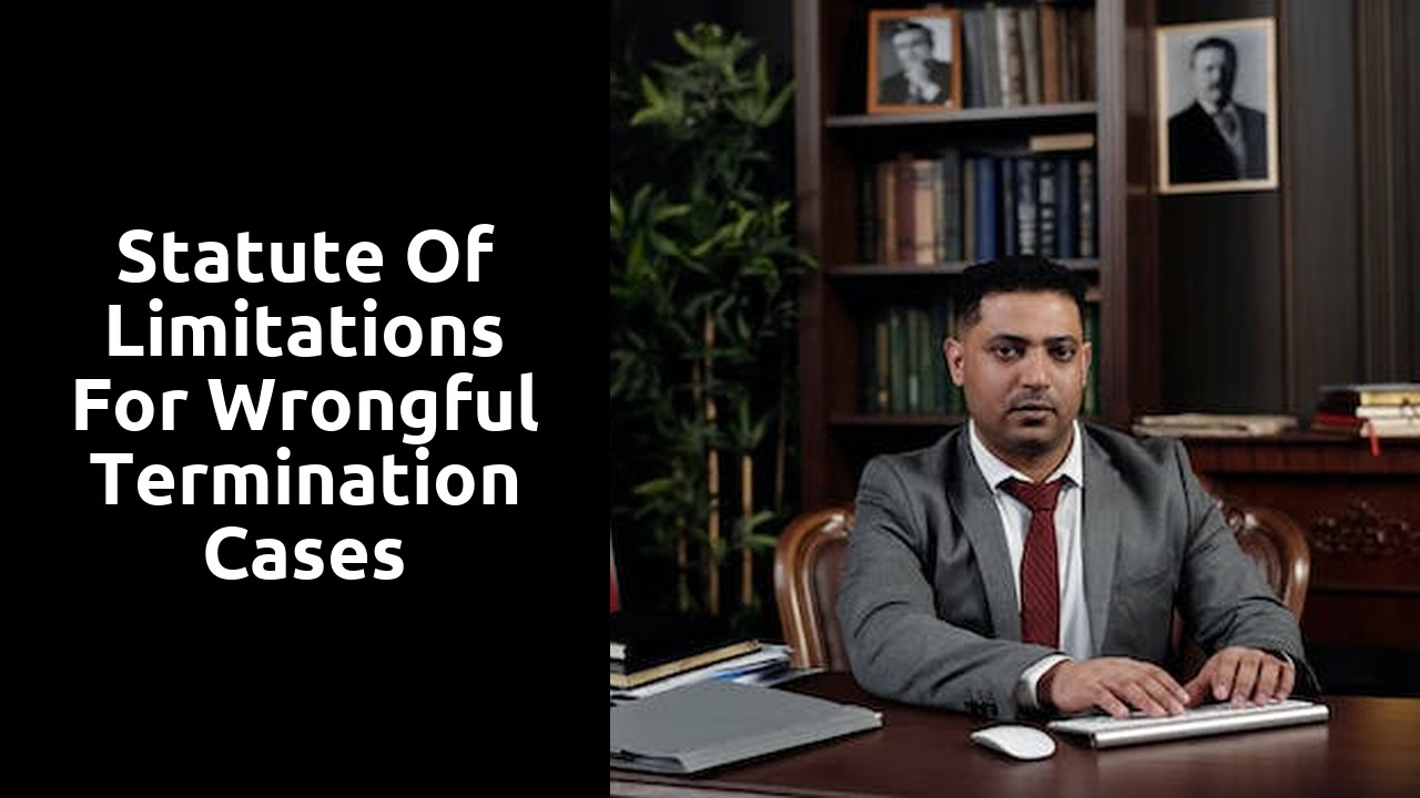 Statute of Limitations for Wrongful Termination Cases