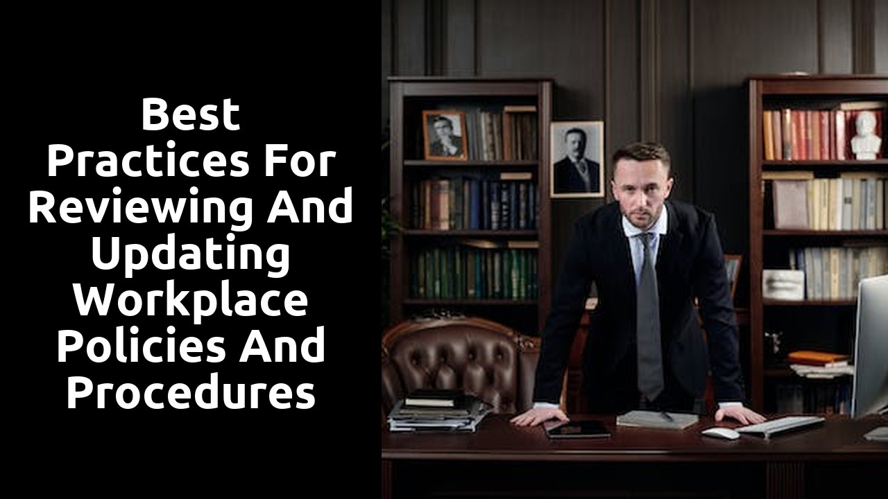Best Practices for Reviewing and Updating Workplace Policies and Procedures